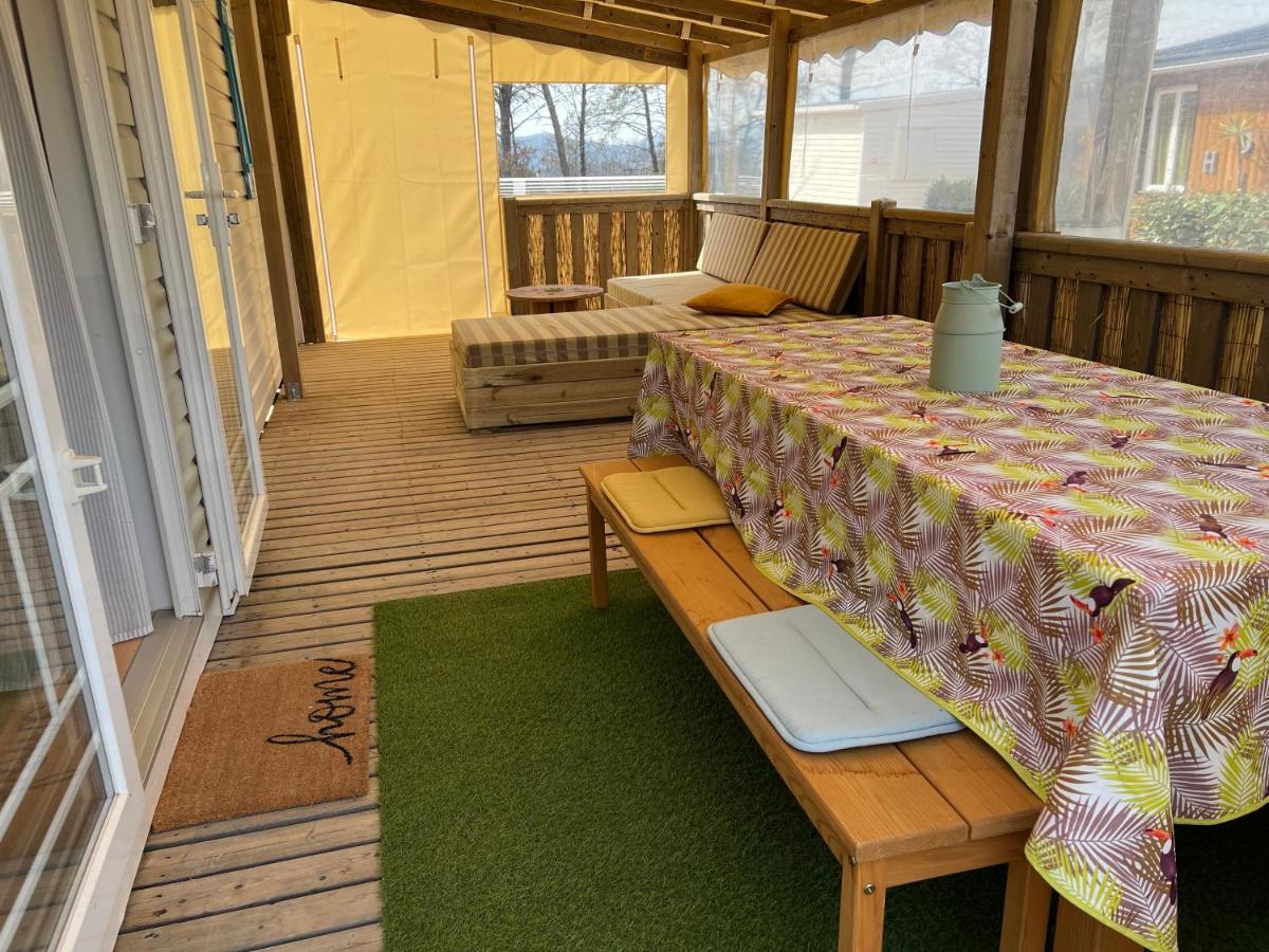 Joli Mobil-Home De Vacances, Ideal Pour Les Familles Rocbaron Kültér fotó