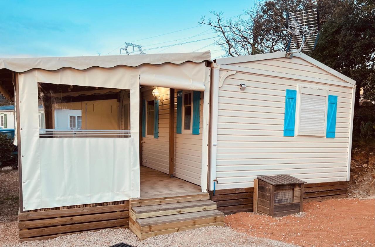 Joli Mobil-Home De Vacances, Ideal Pour Les Familles Rocbaron Kültér fotó